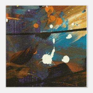 Abstract Canvas Art a Vivid Expression- Artisiem