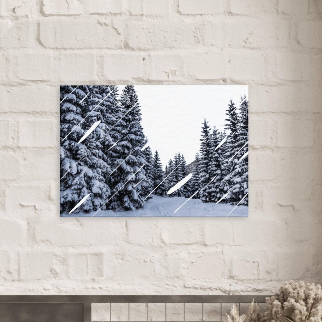 Winter Serenity Snow Prints- Artisiem