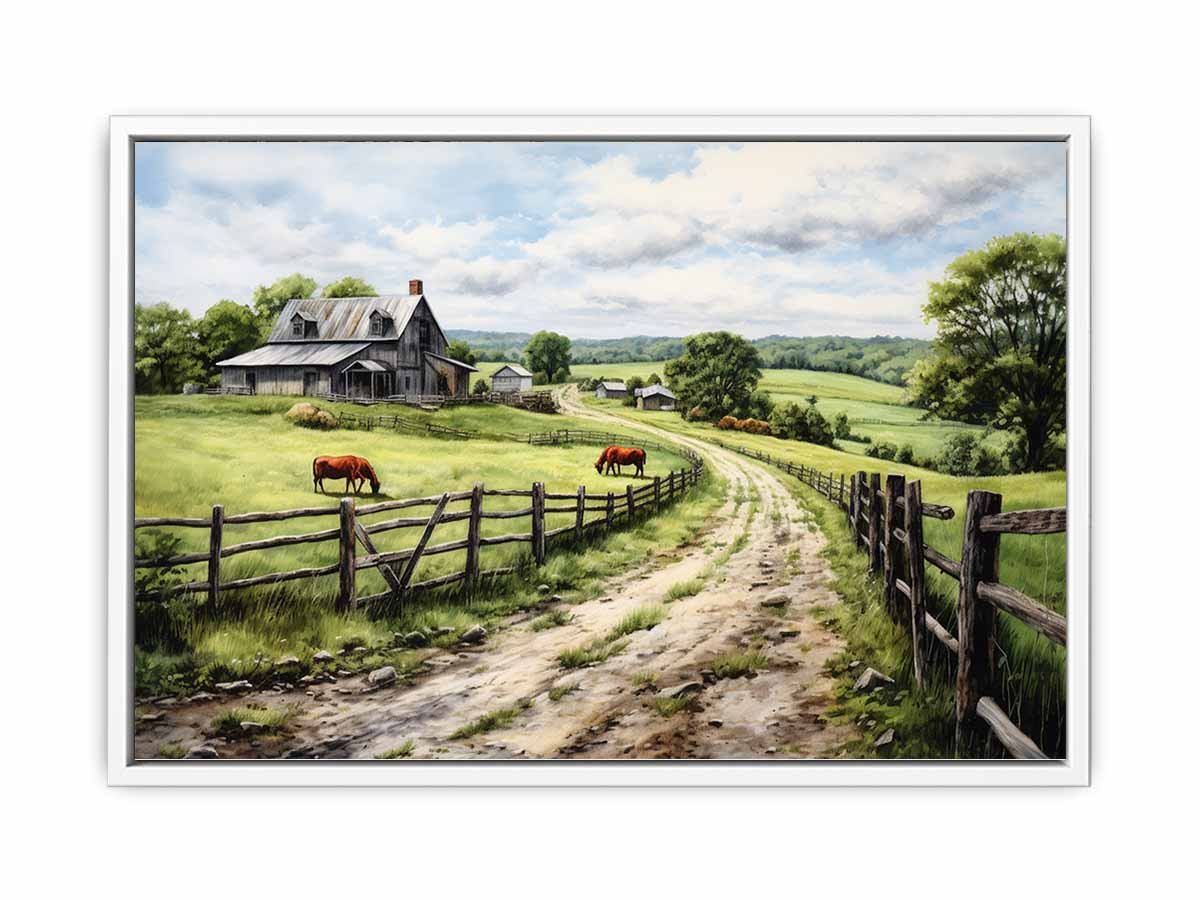 Country Artwork Canvas Art Print - Image 32