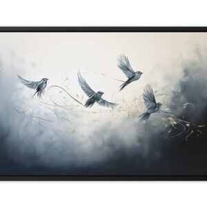 Calm Bird Canvas Wall Art- Artisiem
