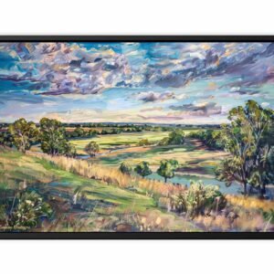 Calm Countryside Canvas Wall Art- Artisiem