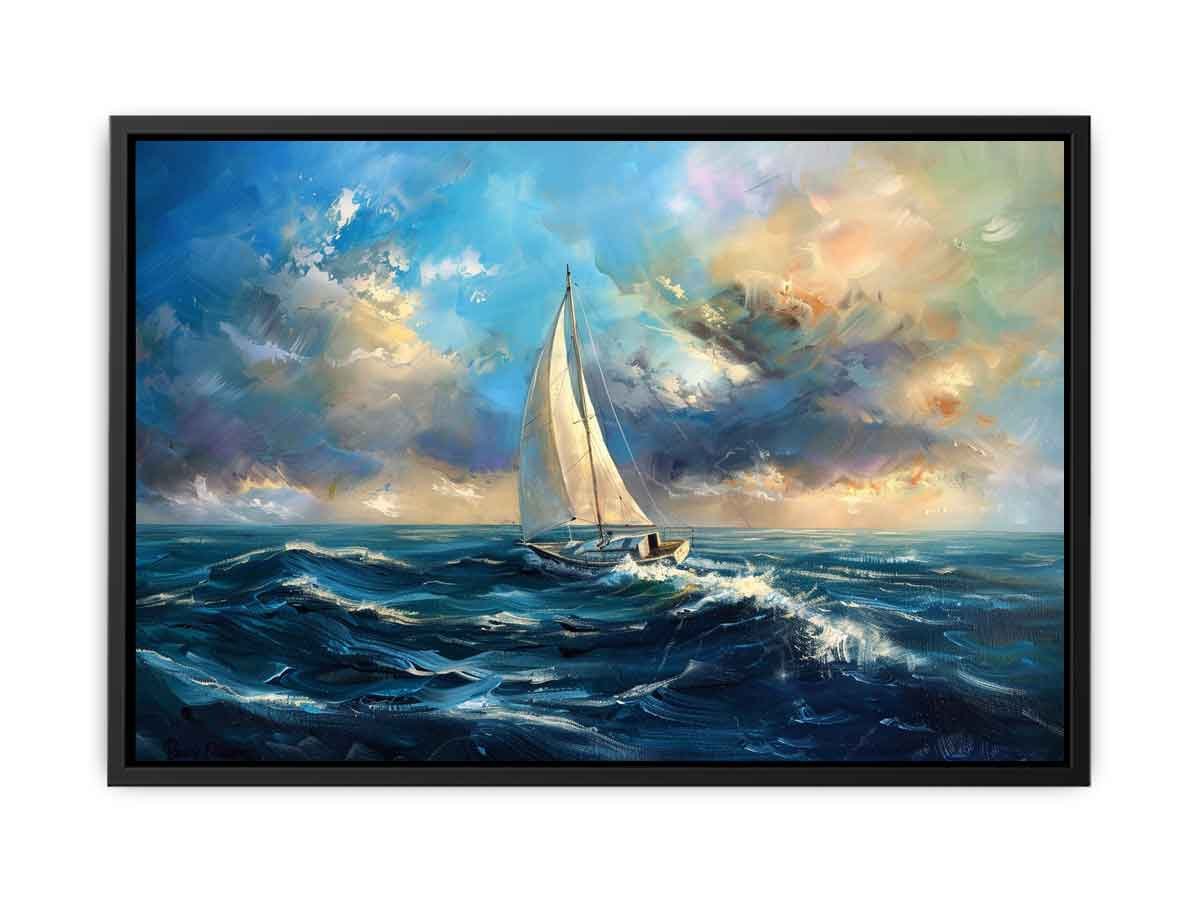 Sailing Boat Canvas Painting On Canvas - Image 19
