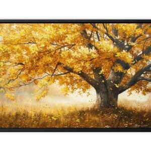 Warm Autumn Tree Canvas Wall Art- Artisiem