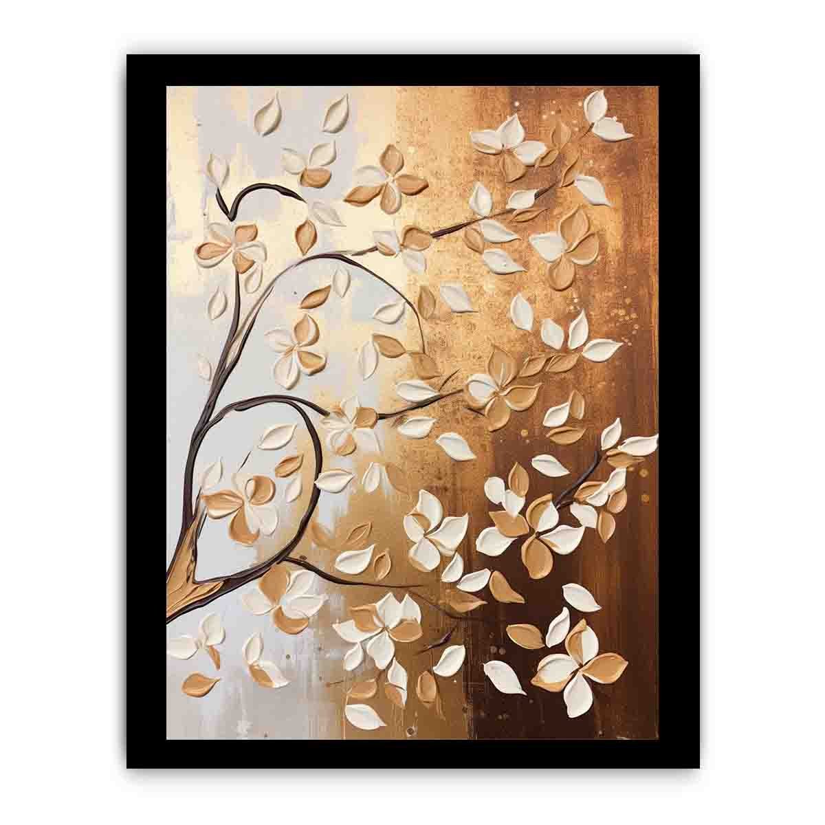 Autumn Branch Warm Nature Canvas Wall Art - Image 10