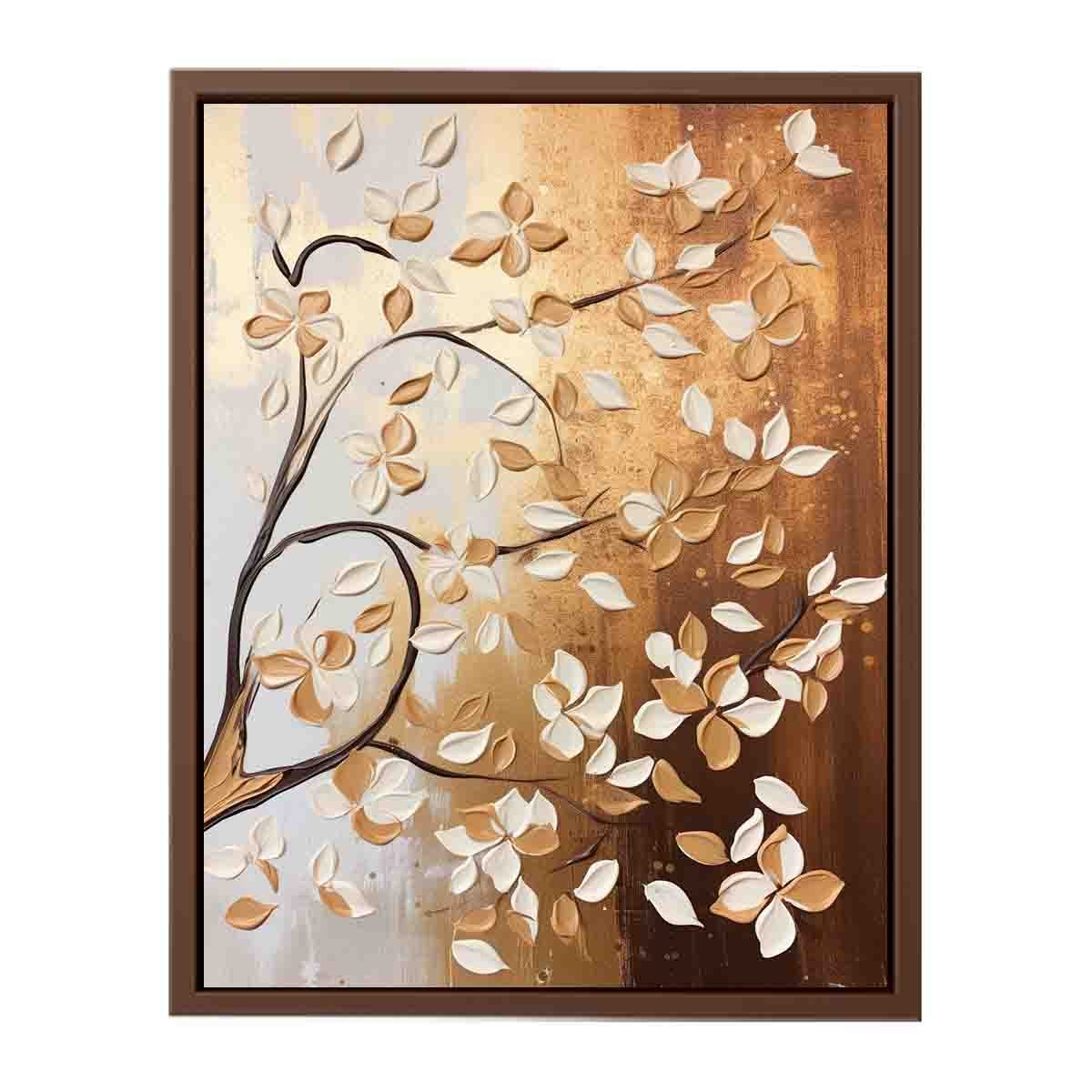 Autumn Branch Warm Nature Canvas Wall Art - Image 9