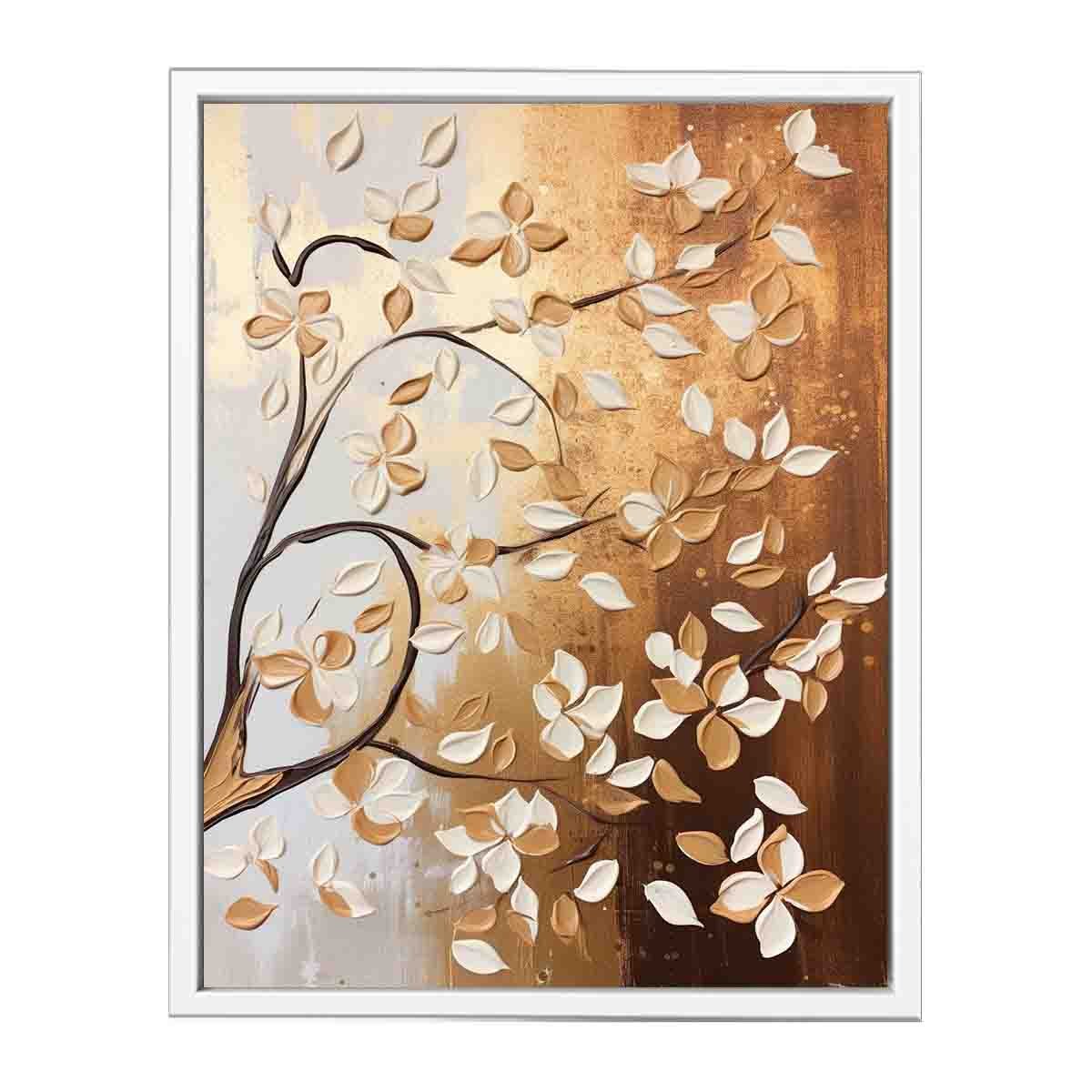 Autumn Branch Warm Nature Canvas Wall Art - Image 26