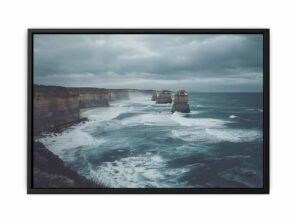 Ocean Cliff Nature Canvas Art- Artisiem