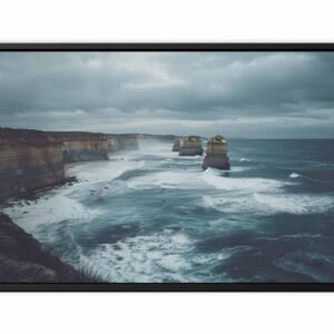 Ocean Cliff Nature Canvas Art- Artisiem