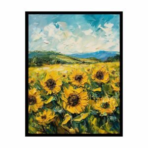 Sunflowers Canvas Wall Art- Artisiem