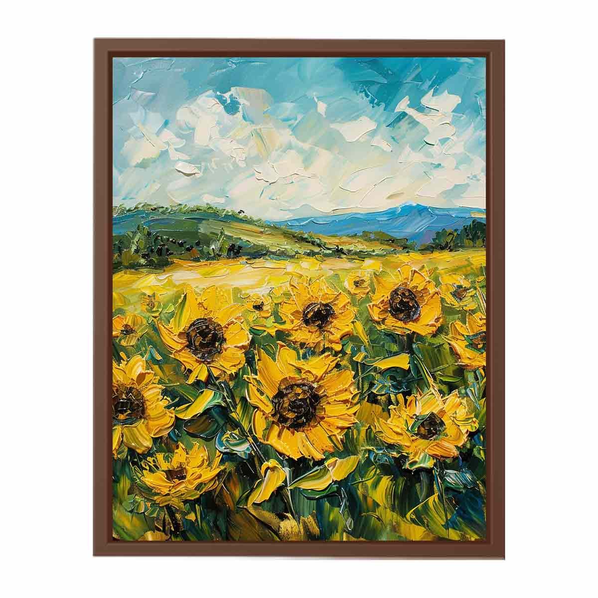 Sunflowers Canvas Wall Art - Image 15