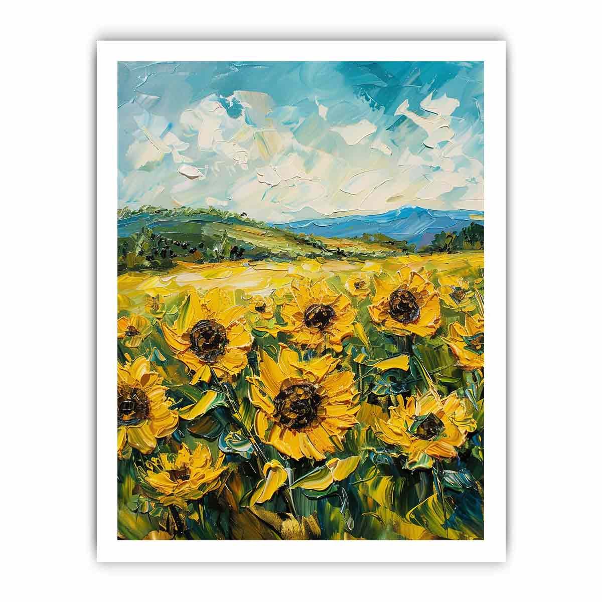 Sunflowers Canvas Wall Art - Image 17
