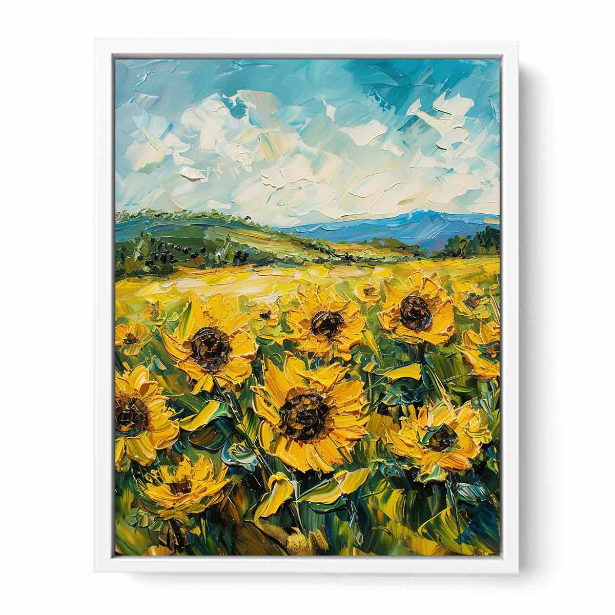 Sunflowers Canvas Wall Art - Image 8