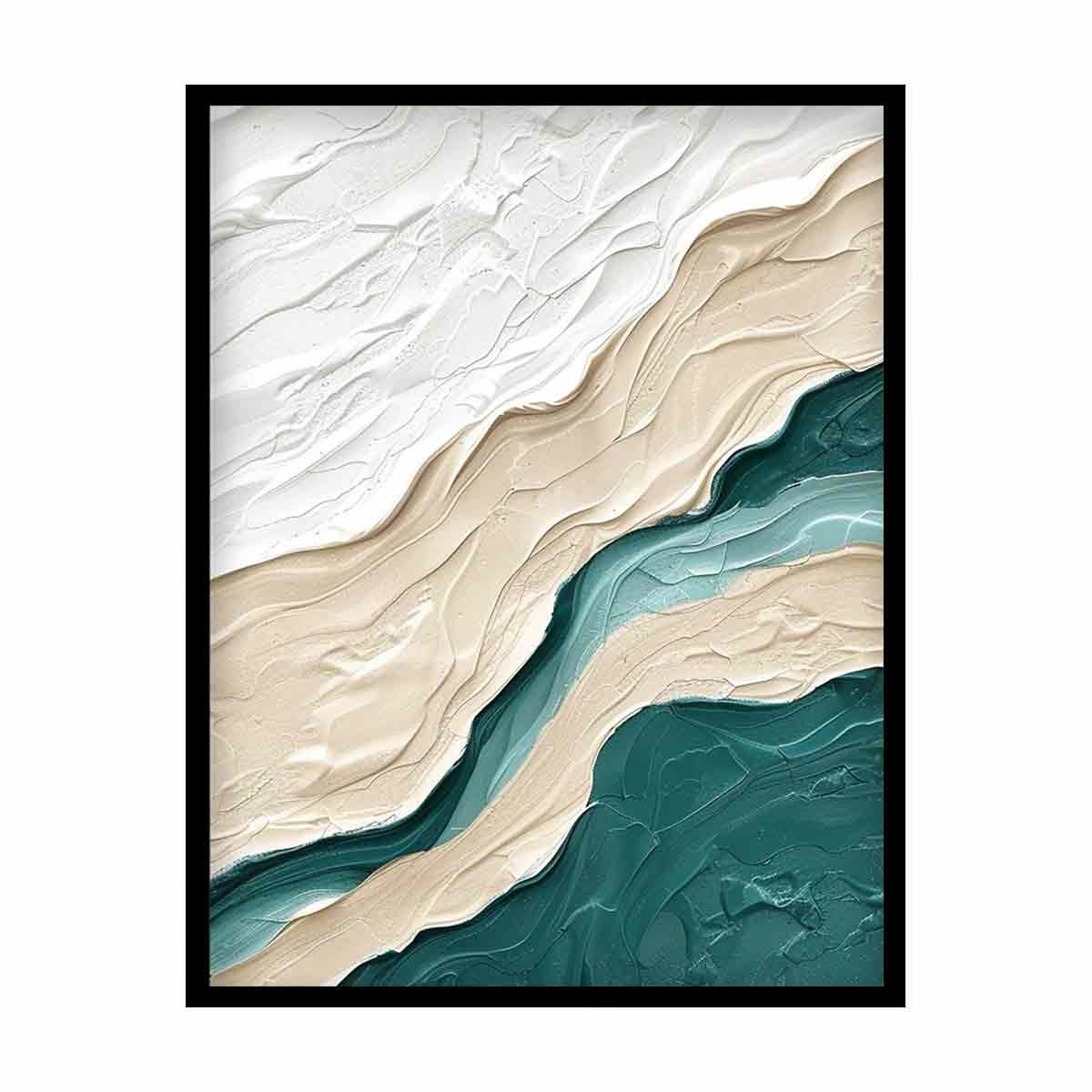 Abstract Ocean Nature Canvas Art - Image 5