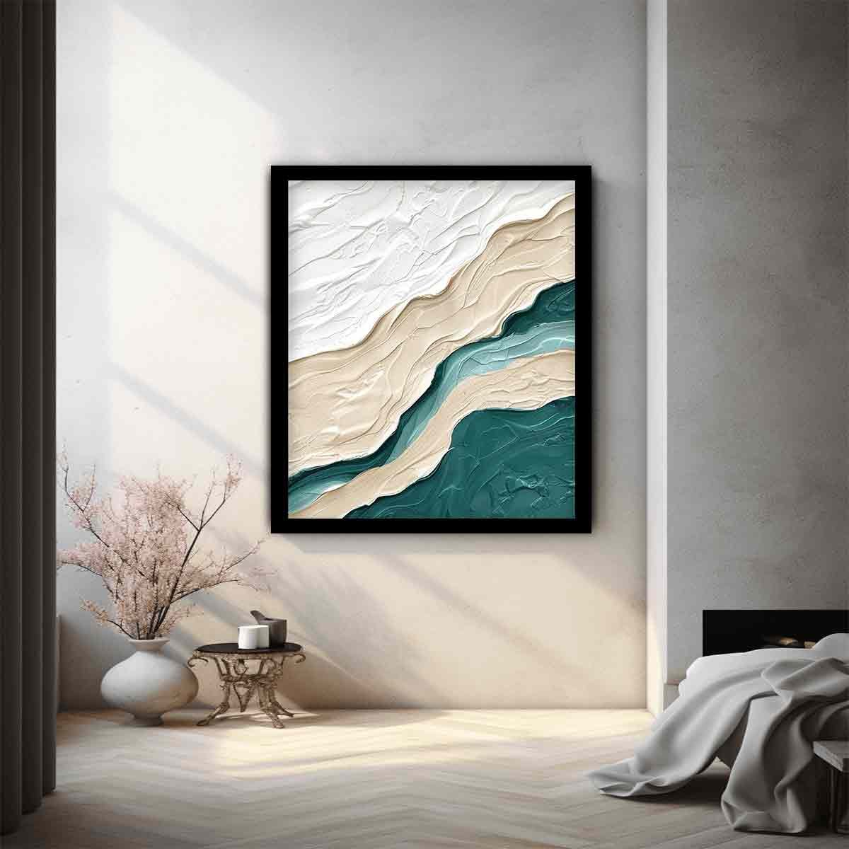 Abstract Ocean Nature Canvas Art - Image 2