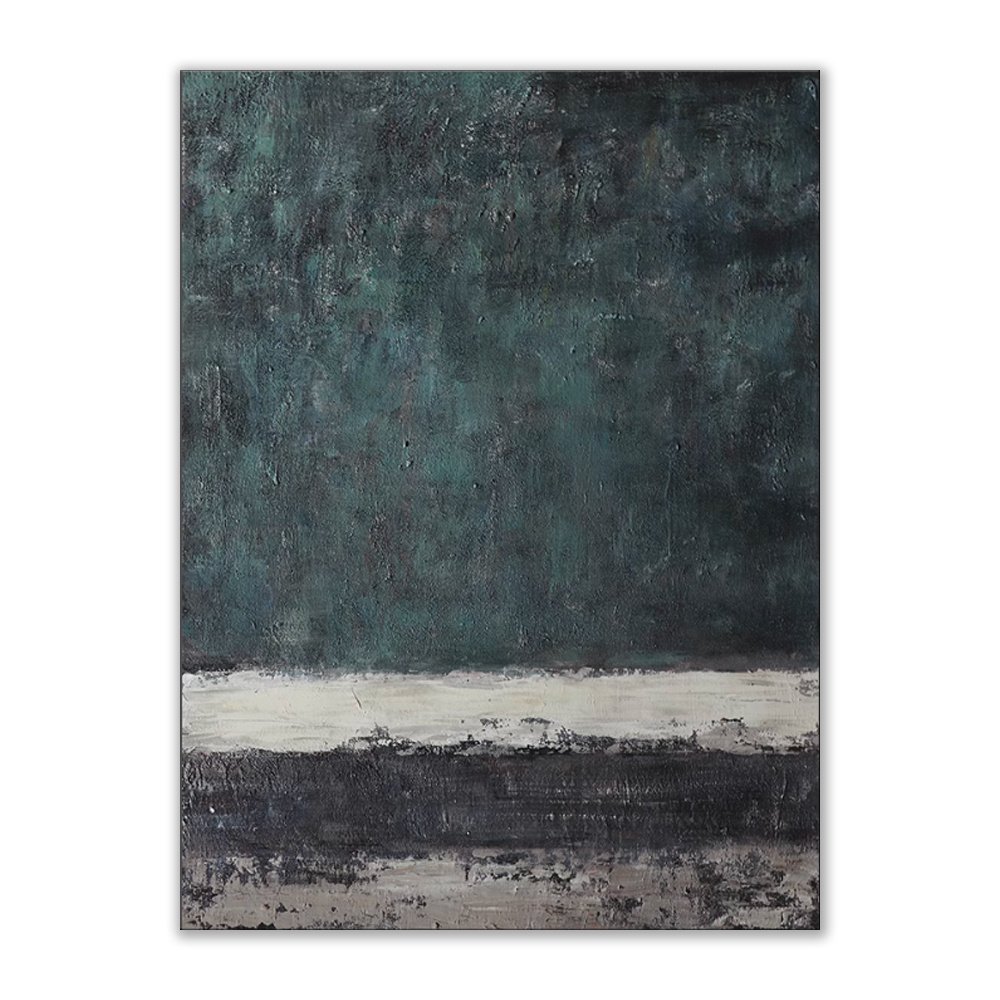 Handmade Textured Abstract Oil Painting Canvas Wall Art - Image 27